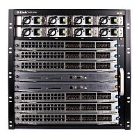 DGS-6608-SK/A1A Сетевой коммутатор/ L3 Switch Base Unit Chassis 8 slots, Control Module, Power supply, Fan module, Dust filter