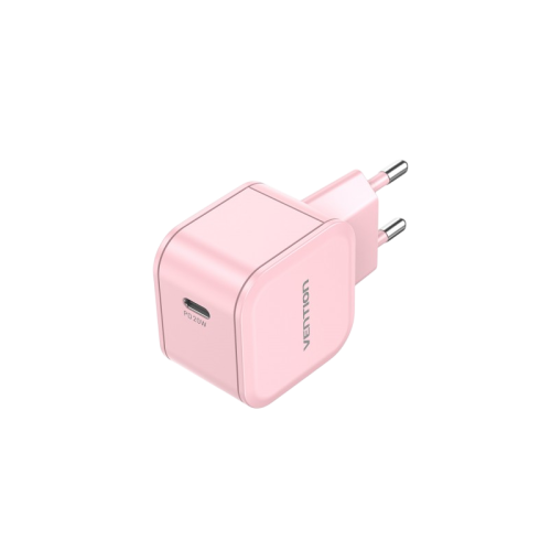 FEJP0-EU Сетевое зарядное устройство Vention на 1 порт USB С 20W Розовый, шт. FEJP0-EU Сетевое зарядное устройство Vention на 1 порт USB С 20W Розовый, шт.
