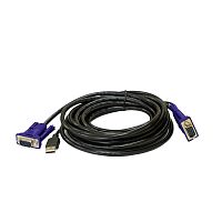 OKVMCU5/A1A Кабель/ Кабель KVM с разъемами VGA и USB, 5 м