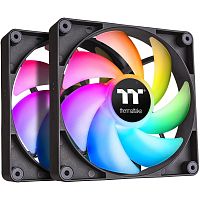 CL-F150-PL14SW-A Вентилятор для корпуса Thermaltake CT140 ARGB 140х140x25 черный 4-pin 30.5дБ (упак.:2шт) (CL-F150-PL14SW-A) Ret [CL-F150-PL14SW-A]