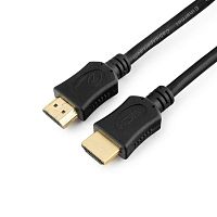 CC-HDMI4L-1.5M Кабель HDMI Cablexpert CC-HDMI4L-1.5M 1.5м, v2.0, 19M/19M, серия Light, черный, позол.разъемы, экран,пакет