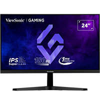 VX24G1-HD Монитор ViewSonic 23.8" VX24G1-HD черный IPS LED 1ms 16:9 HDMI матовая 1000:1 300cd 178гр/178гр 1920x1080 180Hz DP FHD 4.1кг