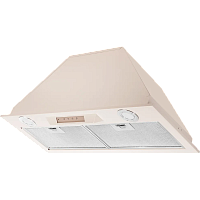 INLINEA72Beige Вытяжка встраиваемая Kuppersberg/ Встраиваемая вытяжка, ширина 72 см, отвод/рециркуляция, 850 м3/час, электронное сенсорное управление, таймер, пульт ДУ, 3 скорости, светодиодное освещение 2х3,5 Вт, металлический жироулавливающий фильтр, уг