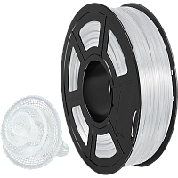 NV-3D-TPU-TRANS-WHITE -/ Филамент NVPRINT TPU Trans. White для 3D печати диаметр 1.75мм длина 165 метров масса 0,5 кг