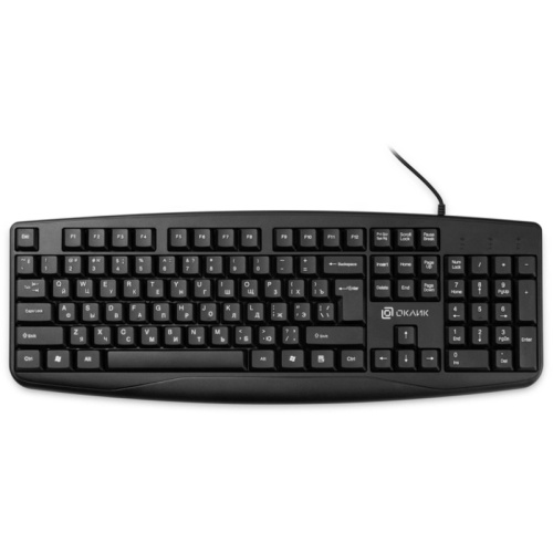 1678092 Клавиатура Oklick 105M черный USB (1678092) 1678092 Клавиатура Oklick 105M черный USB (1678092)