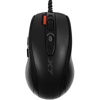 X-710BK+X7-200MP Мышь A4Tech X-7120 черный оптическая 2000dpi USB2.0 7but (X-710BK+X7-200MP)