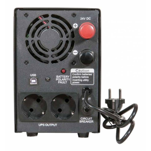 INF-1100 Источник бесперебойного питания/ Powercom UPS Powercom Infinity INF-1100 770W 1100Va black фото 4 INF-1100 Источник бесперебойного питания/ Powercom UPS Powercom Infinity INF-1100 770W 1100Va black фото 4