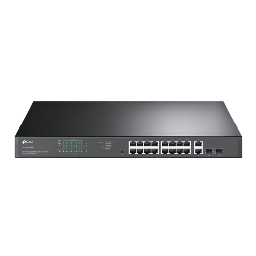 TL-SG1218MPE Коммутатор/ 16-Port Gigabit Easy Smart PoE+ Switch with 2 SFP