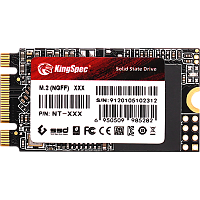 NT-1TB2242 Твердотельный накопитель/ Kingspec SSD NT-1TB 2242, 1024GB, M.2(22x42mm), SATA3, R/W 570/530MB/s, IOPs н.д./н.д., TBW 480, DWPD 0.4 (3 года)