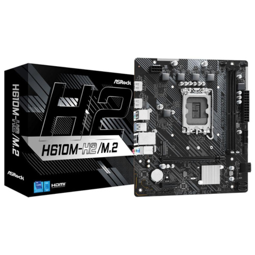 H610M-H2/M.2 Материнская плата ASRock H610M-H2/M.2, RTL H610M-H2/M.2 Материнская плата ASRock H610M-H2/M.2, RTL
