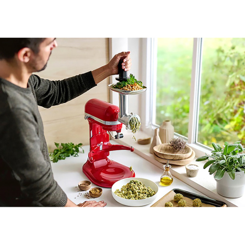 5KSM60SPXEER Настольный миксер с откидным блоком Artisan 5.6 л, красный фото 6