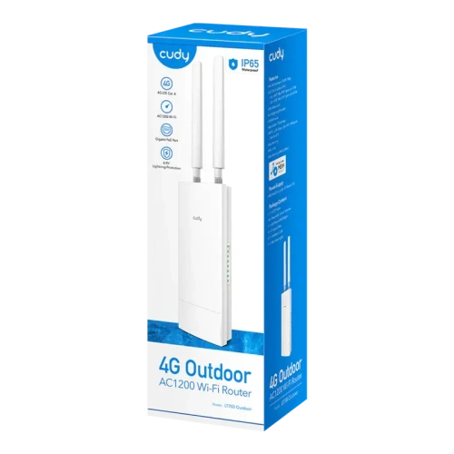 LT700Outdoor Точка доступа/ Outdoor 4G LTE Cat 6 AC1200 Wi-Fi Gigabit Router фото 5