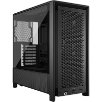 CC-9011312-WW Корпус без блока питания/ Case Corsair Frame 4000D RS, Midi-Tower, TG, 3x120mm, 2xUSB-A 3.2, 1xUSB 3.2 Type-C, E-ATX, ATX, mATX, mITX Black