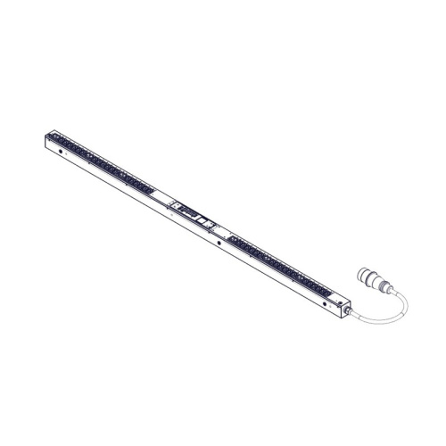 UP8952 БРП Uniprom, управляемый, 0U, 240В, 1Ф, 16A, 36xC13 6xC19, 3м кабель, IEC309 фото 3