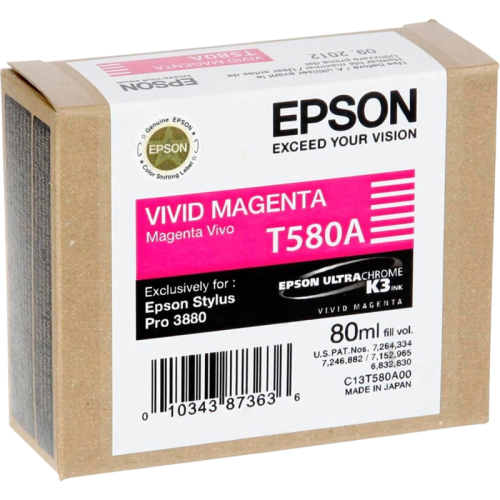 Картридж/ Epson SP 3880-80ml Vivid Magenta