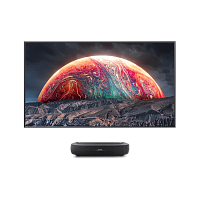 100L9H Лазерный телевизор TV 100'' Hisense/ 100", Projector Triple-Chroma, 4K UHD, 25 000ч, 3000Лм, 20W x 2, VIDAA U6, 3хHDMI, 2хUSB, Bluetooth, Wi-Fi + ЭКРАН