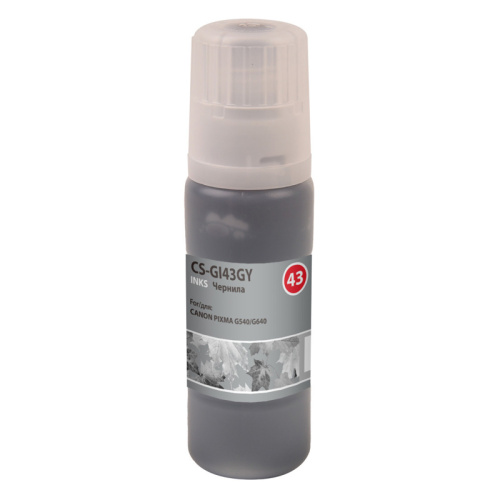 CS-GI43GY -/ Чернила Cactus CS-GI43GY серый60мл для Canon Pixma G640/540 CS-GI43GY -/ Чернила Cactus CS-GI43GY серый60мл для Canon Pixma G640/540