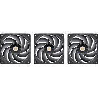 CL-F172-PL14BL-A Вентилятор для корпуса Thermaltake Toughfan EX14 Pro Reverse 140х140x25 черный 4-pin 34.1дБ (упак.:3шт) (CL-F172-PL14BL-A) Ret [CL-F172-PL14BL-A]