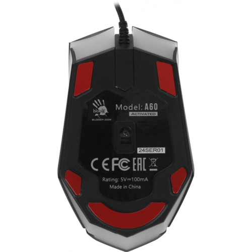A60ACTIVATED Мышь A4Tech Bloody A60A черный оптическая 6200dpi USB3.0 8but (A60 ACTIVATED) фото 10 A60ACTIVATED Мышь A4Tech Bloody A60A черный оптическая 6200dpi USB3.0 8but (A60 ACTIVATED) фото 10
