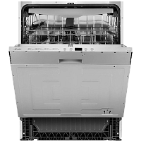MD6002 Встраиваемая посудомоечная машина MONSHER/ Встраиваемая посудомоечная машина MONSHER, High-Tech, 60 см, 14 комплектов, 8 программ, 3 корзины, белый LED дисплей, 1 разбрызгиватель, кнопочное управление, автоматическое открытие дверцы, полная защита