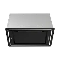 INLUMIA60Black Встраиваемая вытяжка Kuppersberg/ KITCHEN RETAIL / Встраиваемая вытяжка Kuppersberg, 52 см, сенсорное управление, пульт, 3 скорости, 950 м3/ч, круговая LED подсветка, таймер, цвет черный