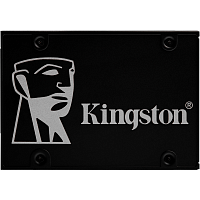 SKC600/512G Твердотельный накопитель/ Kingston SSD KC600, 512GB, 2.5" 7mm, SATA3, 3D TLC, R/W 550/520MB/s, IOPs 90 000/80 000, DRAM buffer 512MB, TBW 300, DWPD 0.32 (12 мес)