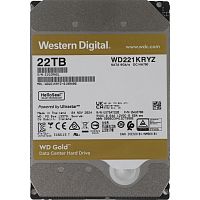 WD221KRYZ Жесткий диск WD SATA-III 22TB WD221KRYZ Gold 512E (7200rpm) 512Mb 3.5"
