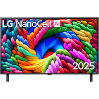 43NANO90A6B.ARUG Телевизор ЖК 43'' LG/ 43", Ultra HD, Nano Color, Local Dimming, Smart TV, WebOS, Wi-Fi, DVB-T2/C/S2, MR, 60Hz Native, 2.0ch (20W), 2 HDMI, 2 USB, 2 Pole, Ashed Blue, 2025