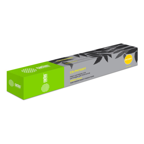 CS-PH7500Y -/ Картридж лазерный Cactus CS-PH7500Y 106R01445 желтый (17800стр.) для Xerox Phaser 7500