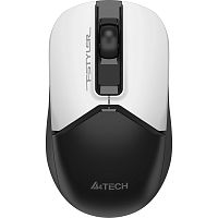 FG12PANDA Мышь A4Tech Fstyler FG12 Panda белый/черный оптическая 1200dpi беспров. USB 3but