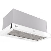 315.0702.968 Вытяжка Franke/ Best, Вытяжка TOUCH WH 60, 60см, 750 м3/ч, сенсорное управление, LED освещение, Угольный фильтр Ф-07 (приобретается отдельно), цвет: нержавеющая сталь, лицевая планка: белое стекло
