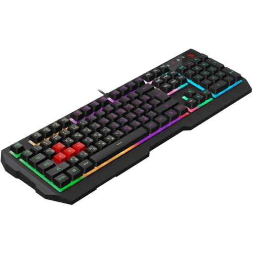 B140N Клавиатура A4Tech Bloody B140N черный USB Multimedia for gamer LED (B140N) фото 4