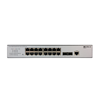 OS3118/A2A Коммутатор/ Управляемый L2 коммутатор, 16x1000Base-T, 2x1000Base-X SFP, консольный порт RJ-45, комплект для установки в 19" стойку