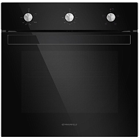 EOGC604B Шкаф духовой газовый MAUNFELD/ Шкаф духовой газовый MAUNFELD EOGC604B (с электрическим грилем), полезный объем 60 л, 5 режимов работы, механическое управление, максимальная температура 250 С, таймер, конвекция, электроподжиг, автоматическое выклю