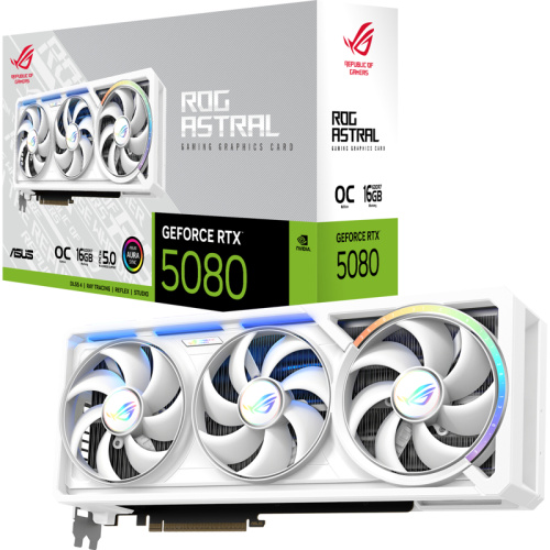 90YV0LV4-M0NA00 Видеокарта/ ROG-ASTRAL-RTX5080-O16GWHITE фото 8