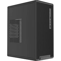 ACCM25802-B Корпус Accord ACC-M258-02B черный без БП mATX 1x80mm 2xUSB2.0 audio