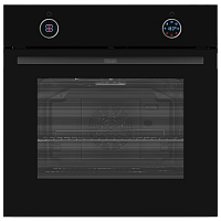 DEO785NBSAVIA Встраиваемый духовой шкаф Delonghi/ Встраиваемый духовой шкаф Delonghi, объем 78 л, 12 режимов, конвекция, гриль, телескопические направляющие (1 уровень), цветной программатор, Air Fry, таймер, цвет черный
