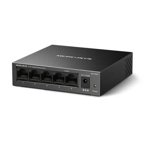 MS105GS Коммутатор/ 5-Port Gigabit Desktop Switch фото 2