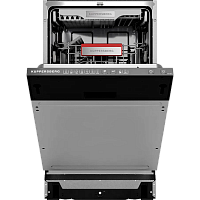 GGS4535 Встраиваемая посудомоечная машина Kuppersberg/ KITCHEN RETAIL / Встраиваемая посудомоечная машина Kuppersberg, High-Tech, 11 комплектов, 7 программ, 3 корзины, конденсационная сушка, луч на полу, частичная защита от протечек, индикатор отсутствия