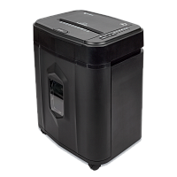 АП20-4 Уничтожитель документов ГЕЛЕОС АП20-4, DIN P-4 (4 ур-нь секр.), фрагмент 3,9х12мм, АВТОПОДАЧА 131 лист (70г/м2), пл.карты/скрепки/скобы, 20 литров
