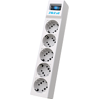PilotSG510M Сетевой фильтр/ Surge protector Pilot SG5 5 outlets (GP), 10A / 2.2kVt, automatic circuit-breaker, 10 m