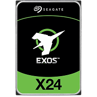 ST24000NM000C Жесткий диск/ HDD Seagate SATA3 24Tb Exos X24 7200 512Mb OFFICIAL RECERTIFIED MTBF - 2.5M hrs 1 year warranty (replacement ST24000NM002H, MG11ACA24TE, WUH722424ALE6L4, WUH722222ALE6L4)