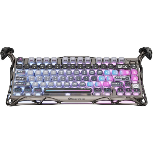 6972448924399 Игровая клавиатура/ Механическая клавиатура Gravastar Mercury K1 Pro СBLK RU фото 2