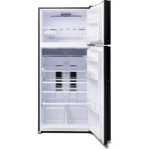 SJXP59PGBK Холодильник Sharp/ Холодильник Sharp, ВхШхГ 1850х800х735 мм, отдельностоящий, No Frost. A+ Черное стекло фото 3