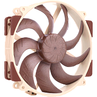 NF-A14x25rG2PWM Кулер для корпуса/ Case Cooler Noctua NF-A14x25r G2 PWM (140x140x25mm, 4-pin PWM, 91.58CFM, 24.8dBA, 1500RPM, Beige/Brown)