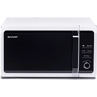 R2852RW Микроволновая печь Sharp/ 20 л, 800 Вт, эмаль, белый