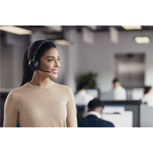 26599-999-989 Гарнитура беспроводная/ Jabra Evolve2 65, Link380a MS Stereo Stand Black фото 10