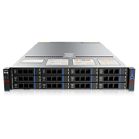0.95.002.0105 Серверная платформа/ Gooxi SL201-D12R-NV-G4 2u 12bay server with NVME bp,based on rapid sapphire 2xPCIe 5.0x16; 4xPCIe 5.0x8 2x 2.5" rear SAS/SATA 2x 2.5" rear NVMe 1300W 1+1 EU power cables