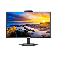 24E1N5300HE Монитор Philips 24E1N5300HE 23.8'', 1920x1080, IPS, 75hz, 80M:1, 300cd, 1ms, HDMI 1.4, DP 1.2, 4xUSB 3.2, Type-C 65W, Speakers, web-cam 5.0mpx, H. adj 130mm, pivot, VESA, 3Y, Black/ Philips 24E1N5300HE 23.8'', 1920x1080, IPS, 75hz, 80M:1, 300c