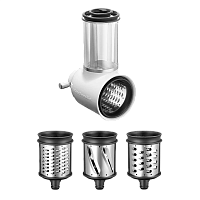 5KSMVSA Насадка-овощерезка с 3-мя барабанами, белый